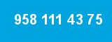 958 111 43 75 958 111 43 75